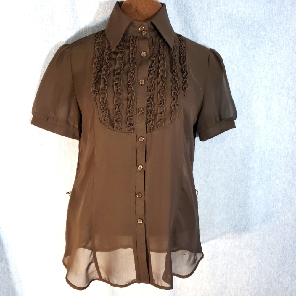 Black Taffy Blouse